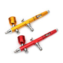 Dual Action Gravity Feed 0.2mm Airbrush Spray Art Paint Tattoo Fashion YU