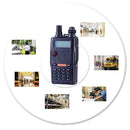 BAOFENG UV-5R UV 5R 5th Gen 128 Channel Handheld Dual Band Two Way Transceiver Radio Walkie Talkie