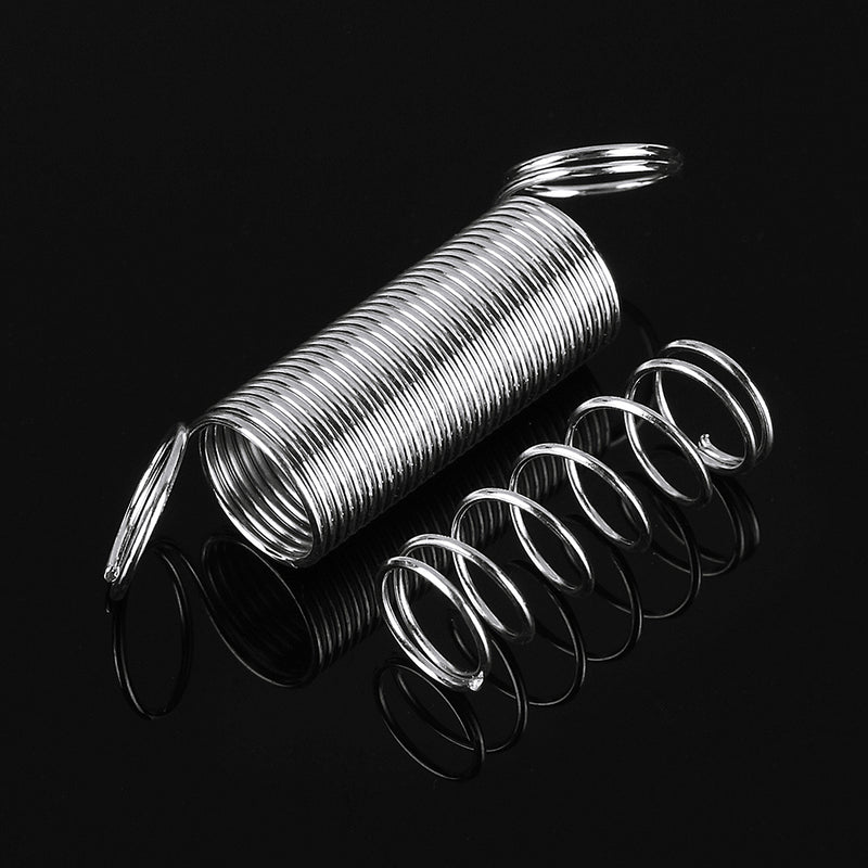 Suleve 200Pcs Steel Springs Electrical Drum Extension Tension Spring Exerciser Pressure Suit