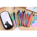 1 Pcs Pencil Case Kawaii Black And White Cat zebra Pencil Case Lovely Waterproof PU Pencil Bags School Office Supplies Pencil Cases