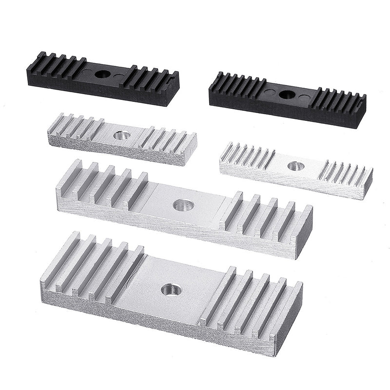 Aluminum/Plastic Reprap Timing Belt Fixing Plate For 3D Printer Part