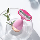 ZHIBAI DL2 Cordless Razor Shaver for Women Mini Handheld Shaver 5 Blade