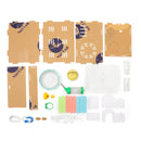 Hamster Acrylic Cage Clear 1 Layer Mice Mouse Gerbil Castle Rat House Toy Pet Bed