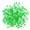 200pcs 5MM Green LED Diode Round Diffused Green Color Light Lamp F5 DIP Highlight