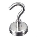 6pcs 25mm Rare Earth Neodymium Magnet 22kg Magnetic Hanging Hooks Holder