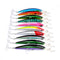 ZANLURE 10PCS Top Fishing Lures Big Fishing Bait 17cm/27g Fishing Lure Fishing Tackle 10 Colors Baits Kits with 2 Treble Hooks