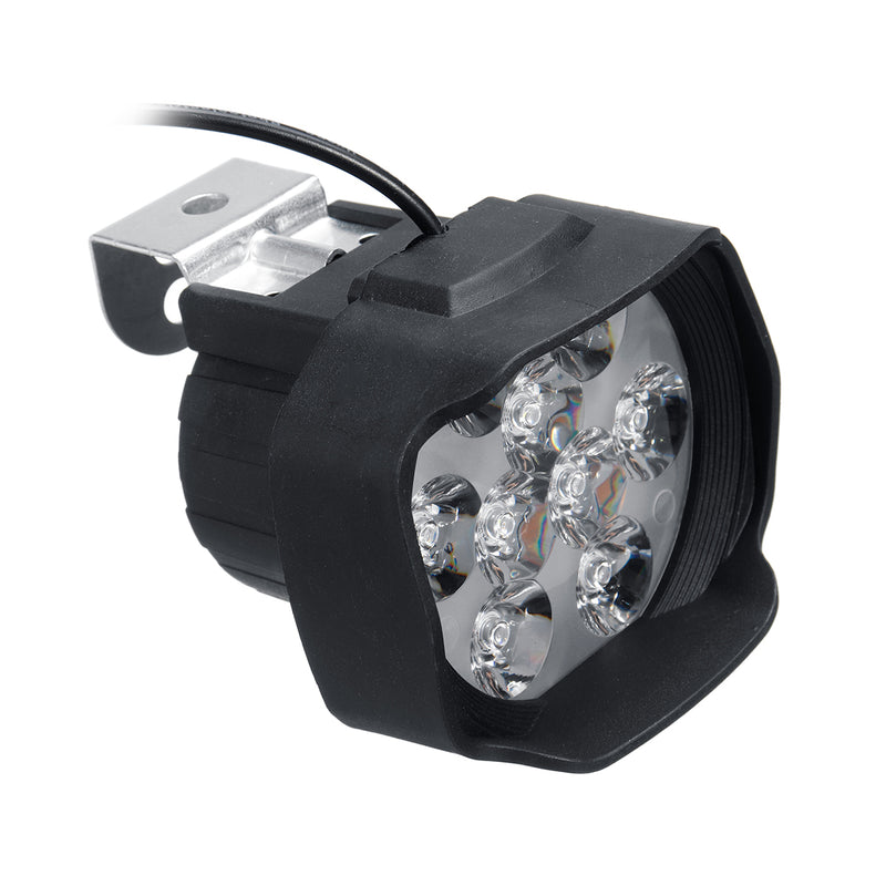 60W 6000LM Motorcycle LED Headlights Spotlight White Driving Working Spot Lights Scooters Car Fog DRL Lamp Bulb