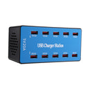 10/20/40 Ports Multi USB Intelligent Fast Charger Charging Station Travel Hub