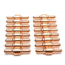 46pcs Consumables For Plasma Cutter 40D CUT40 50D CUT50 Electrodes Tips Nozzle