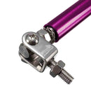 2x 5.9"-8.9" Universal Adjustable Front Bumper Protector Lip Splitter Rod Tie Bar