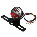 Motorcycle Rear Tail Brake Stop Light License Plate Bracket Universal