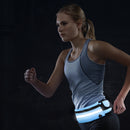 KUULAA Waterproof Pack Nylon Reflective Sports Waist Bag Storage Bag with Headphone Hole for Smartphone below 6.5 inch screen