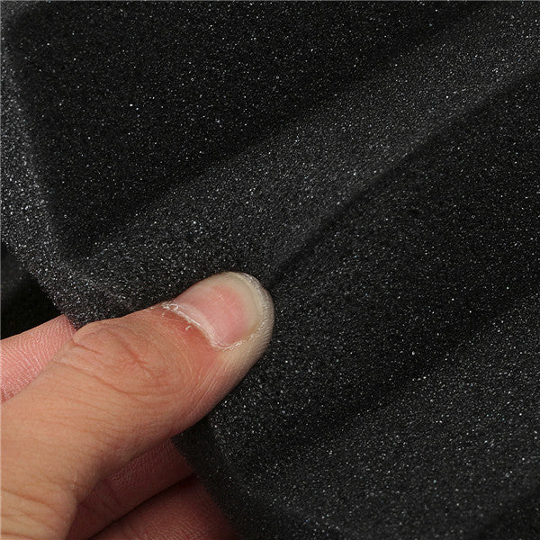 6Pcs 30030050mm Triangle Insulation Reduce Noise Sponge Foam Cotton