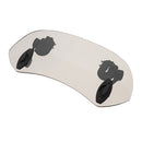 Universal Adjustable Clip On Brown Windshield Extension Spoiler Wind Small Windscreen Deflector For Motorcycle Scooter