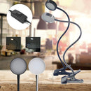 5W Flexiable USB Clip-On LED Table Desktop Light Bedside Laptop Bed Reading Lamp