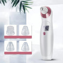 Electric Blackhead Acne Suction Remover USB Rechargeable 3 Levels Pore Vacuum Cleaner Skin Face Cleanser with 4 Heads