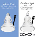 Indoor USB LED Anti Mosquito Killer Lamp Plant Grow Light E27 110V 220V LED Insect Bug Zapper Lamp Trap Greenhouse Seeds Flower Growing Lamp