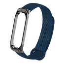 Bakeey Replacement Carbon Fiber Decoration TPU Watch Band for Xiaomi Mi Band 4 Smart Watch