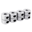 5mm to 8mm Aluminum Shaft Coupler Rigid Clamping Coupler for Creality/ Ender 3 3D Printer