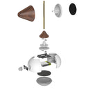 Smart Sensor Night Light Wall Lamp Infrared Induction USB Removable Lamp