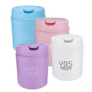 Mini Desktop Flip Trash Can Desktop Table Home Office Covered Waste Bins