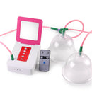 Remote Control Electric Lady Breast Massager Vacuum Enlarge Cups Sucker Machine Vacuum Pump Cups Breast Enhancement Enlargement Woman Health Care