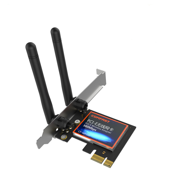 COMFAST CF-WP300 300Mbps 2.4GHz PCIE WiFi Wireless Networking Adapter LAN Card for Desktop Computer