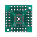90pcs PCB Board Kit SMD Turn To DIP Adapter Converter Plate FQFP 32 44 64 80 100 HTQFP QFN48 SOP SSOP TSSOP 8 16 24 28