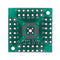 90pcs PCB Board Kit SMD Turn To DIP Adapter Converter Plate FQFP 32 44 64 80 100 HTQFP QFN48 SOP SSOP TSSOP 8 16 24 28