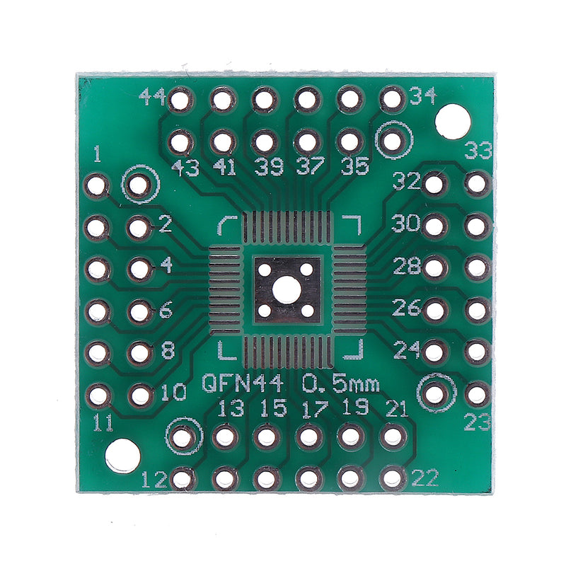 90pcs PCB Board Kit SMD Turn To DIP Adapter Converter Plate FQFP 32 44 64 80 100 HTQFP QFN48 SOP SSOP TSSOP 8 16 24 28
