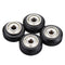 4pcs Hotbed Leveling Spring + 625zz Plastic Pulley + 1M 2*4mm Blue PTEF Tube with 10*25  Nuts Kit for 3D Printer Part