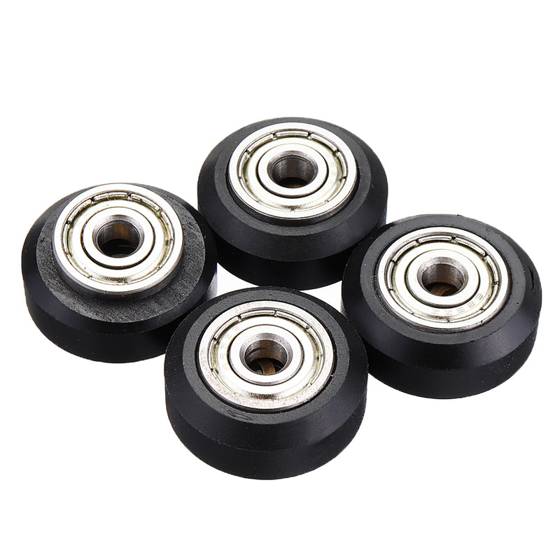 4pcs Hotbed Leveling Spring + 625zz Plastic Pulley + 1M 2*4mm Blue PTEF Tube with 10*25  Nuts Kit for 3D Printer Part