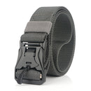 ENNIU XX19 125cm Punch Free Magnetic Buckle Military Tactical Belt Zinc Alloy Quick Release Waist Belts 2019 Newest Style