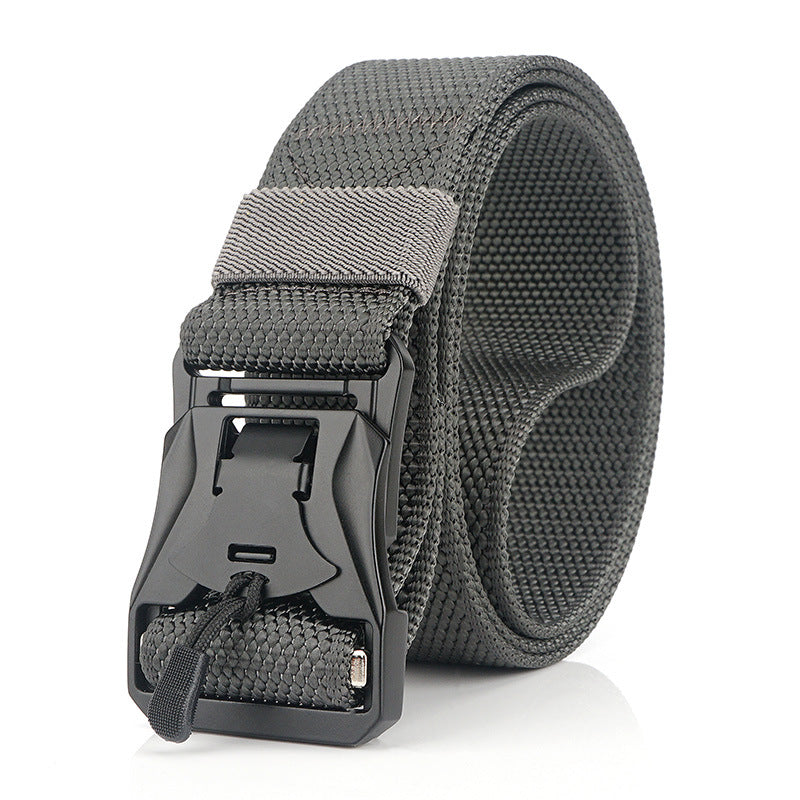 ENNIU XX19 125cm Punch Free Magnetic Buckle Military Tactical Belt Zinc Alloy Quick Release Waist Belts 2019 Newest Style