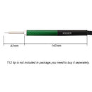 KSGER T12 Aluminum Alloy FX9501 Soldering Handle Carbon Fiber for STM32 OLED Soldering Iron Station Pen Welding Tip Electric Tools