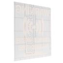6Pcs HOME Security 24 Hours Alarm System Warning Sign Internal PVC Stickers 87x87mm