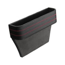 Universal Leather Car Seat Gap Storage Box Pocket Organizer Phone Holder with Coin Box