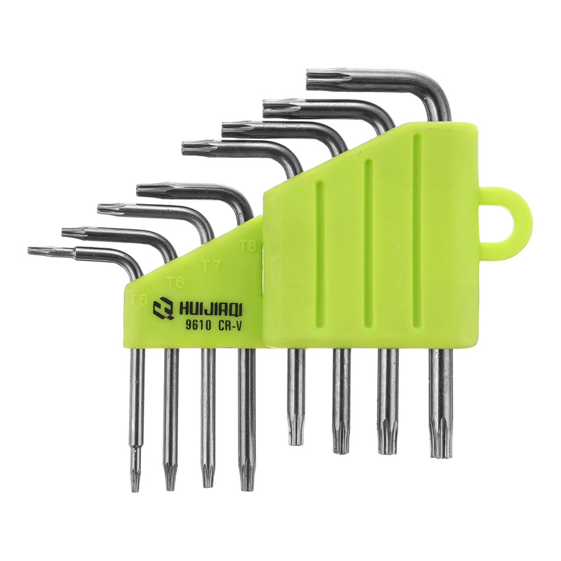 8 in 1 Star Wrench 8 Pcs Screwdriver T5 T6 T7 T8 T9 T10 T15 T20 Hand Tool Suit