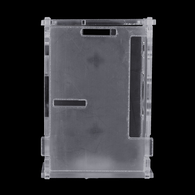 KEYES Tranparent Acrylic Protective Shell Holding Case for Raspberry Pi 4 Model B Only