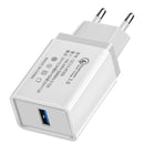 OLAF 3A QC3.0 Fast Charging USB Charger EU Plug Adapter For iPhone X XR XS MAX Xiaomi Pocophone S9 S10