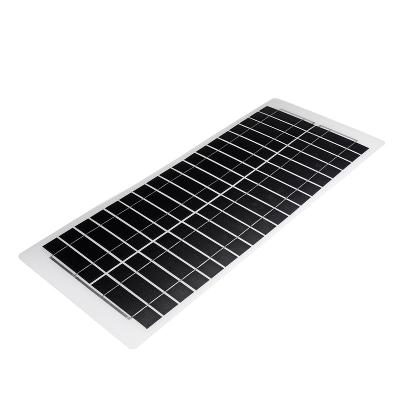 40W 18V Power Solar Panel Monocrystalline Silicon Semi-flexible Home Electricity