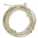 6-18M Outdoor Mist Coolant System Beige Misting Cooling Kit for Greenhouse Garden Patio Watering Irrigation System