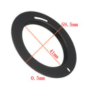 Black M42 Lens to PK Pentax Adapter Ring For Pentax KM K-M K-7 K-X K2000 K20D