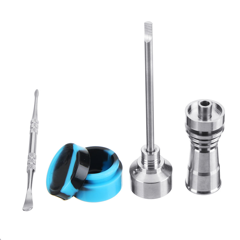 14/18MM Silicone Jar Tool Titanium Nail Carb Cap Dab Dabber Drill Female Male