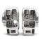 Chrome Switch Housing Cover Caps for Harley 883 XL1200 Road King/Electra Glide