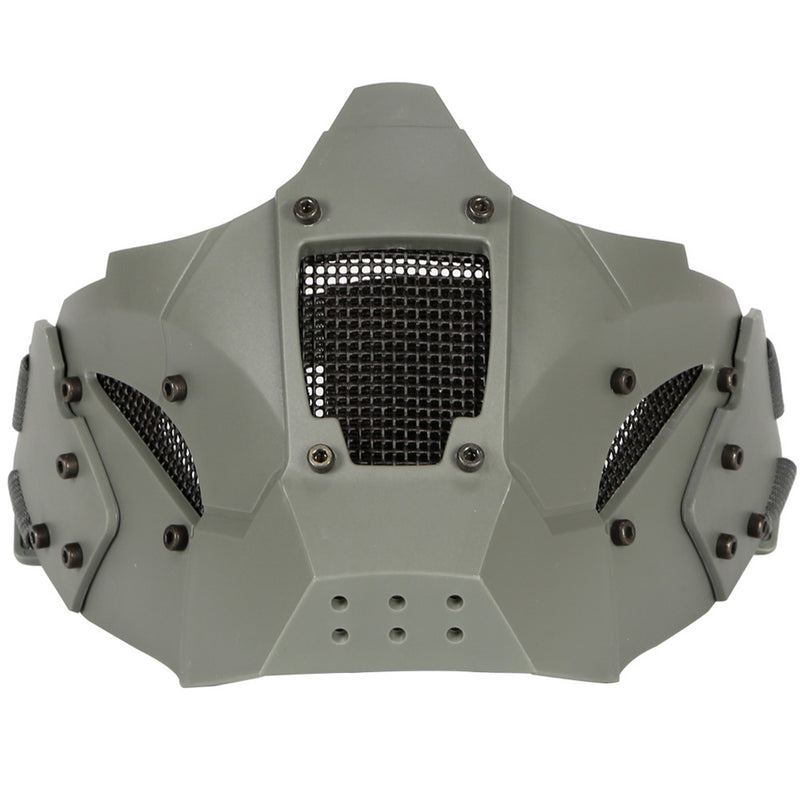 WoSporT MA-95 Module Anti-shock Tactical Half Mask Suitable For AF Helmet Riding