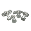 4pcs Aluminum Dent Repair Puller Tabs Paintless Hail Buckle Car Repair Tools