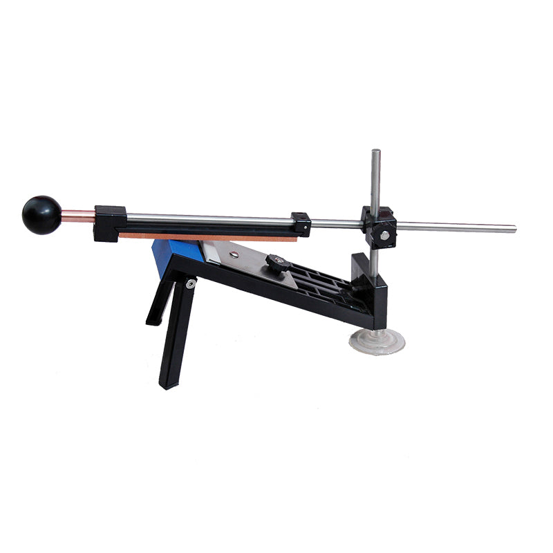 KCASA Iron Steel Sharpener Metal Fixed-angle Grinder Sharpener System with 4 Stones Sharpen Stone