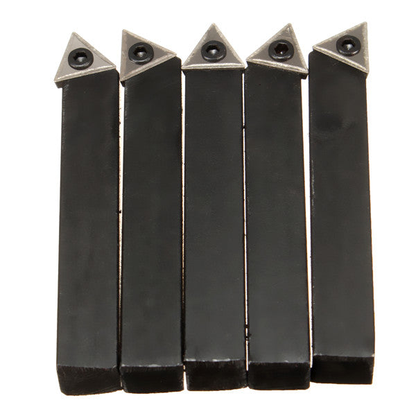 5pcs 3/8 Inch Shank TCMT1102 Lathe Carbide Inserts with Turning Tool