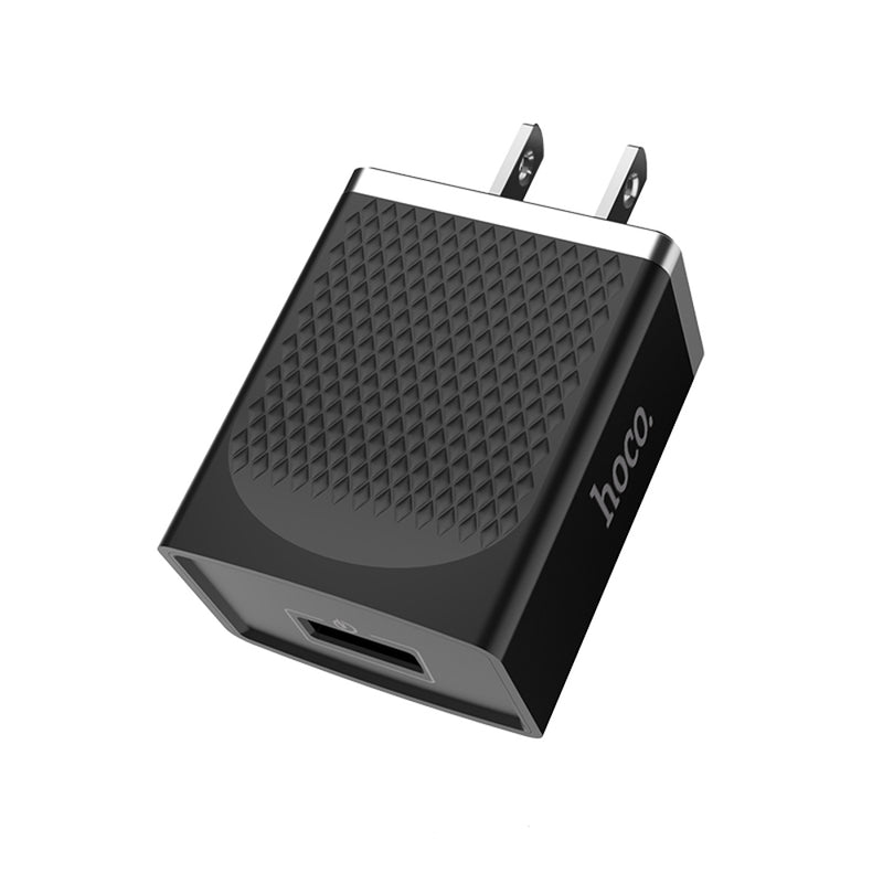 HOCO C42 US Plug USB Port QC 3.0 Fast Charger Power Adapter for Tablet Smartphone